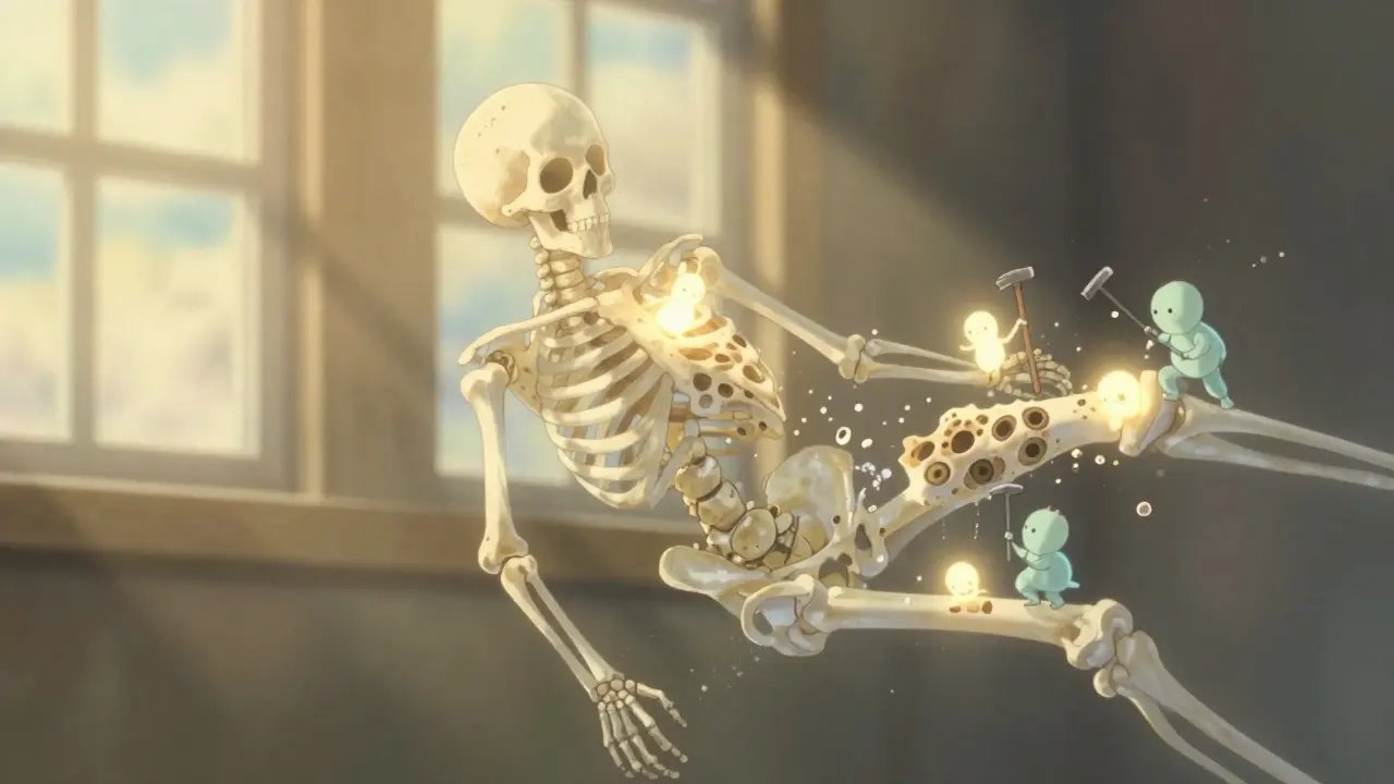 Osteoporosis: Understanding Bone Density Loss and How Bisphosphonates Work